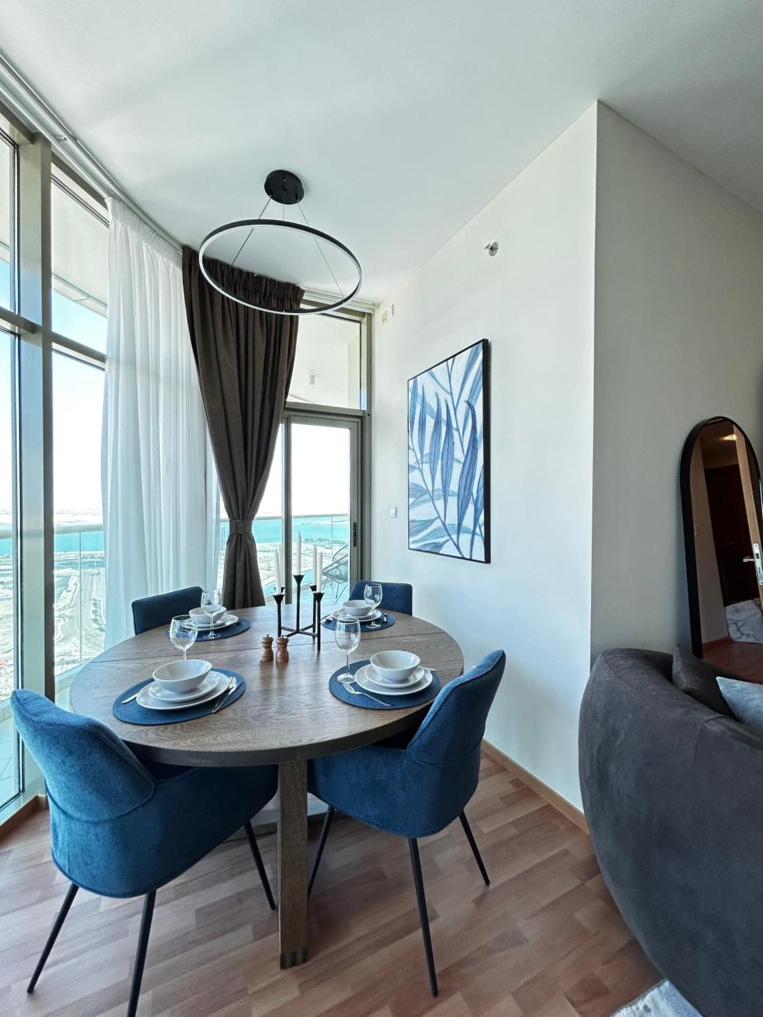 Appartement Urban Cozy -sea View With Pool And Gym Access Abou Dabi