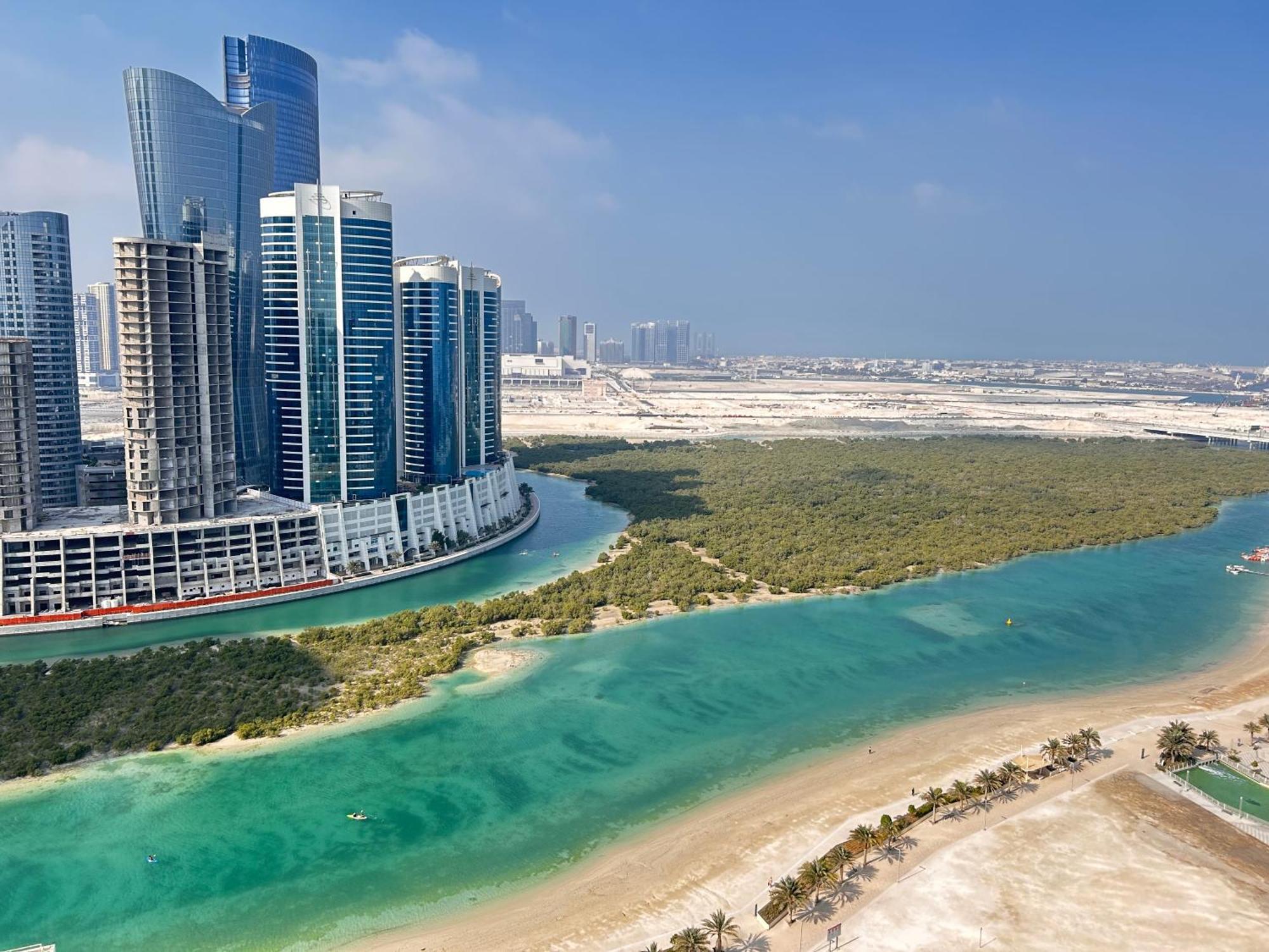 Urban Cozy -sea View With Pool And Gym Access Appartement Abou Dabi